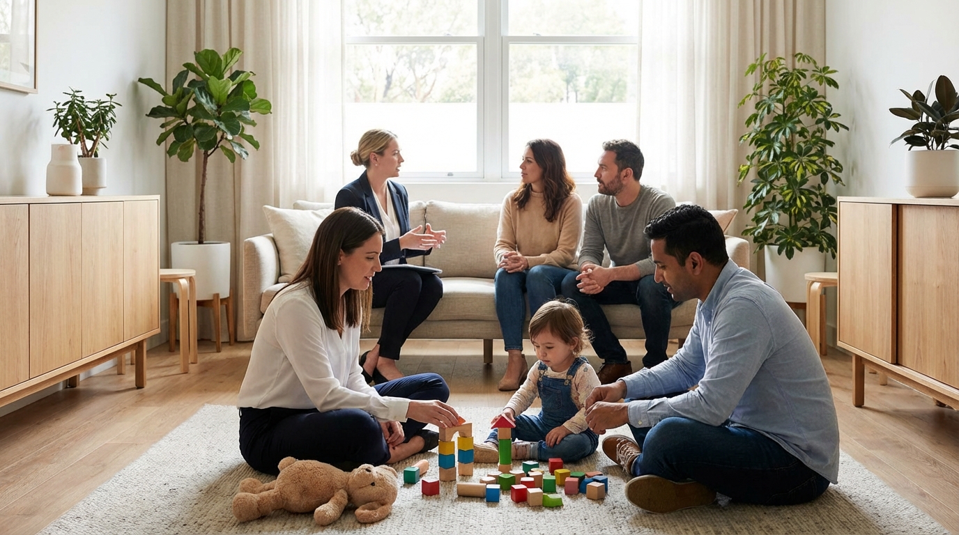 Family Play Therapy vs. Traditional Family Counseling