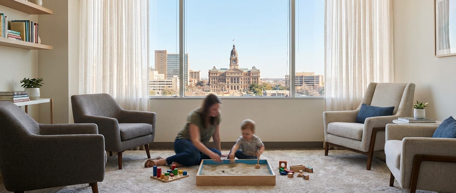 Finding Filial Play Therapy Services in Fort Worth