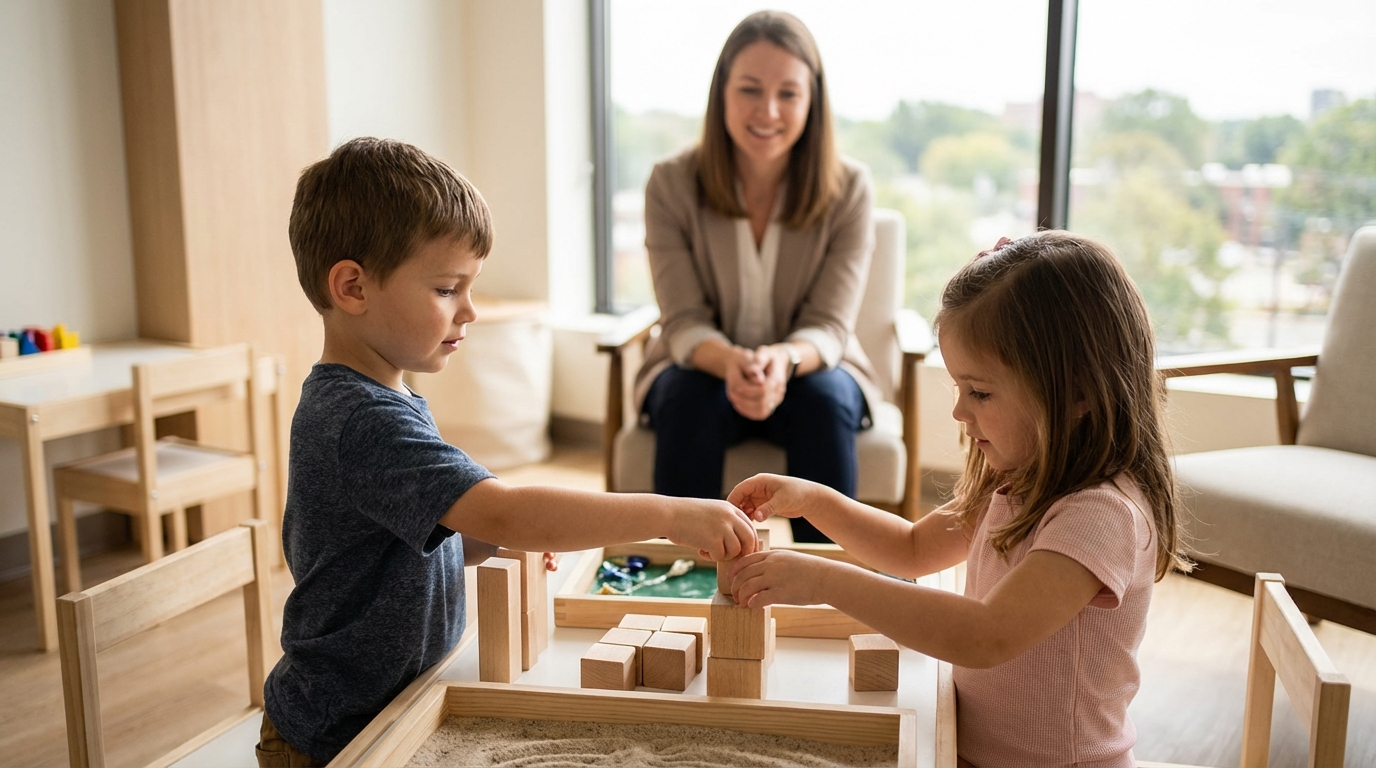 Finding Sibling Play Therapy Services in Fort Worth