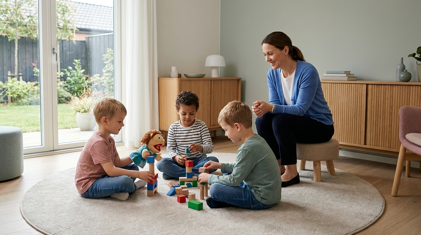 How Group Play Therapy Helps Kids Build Social Skills