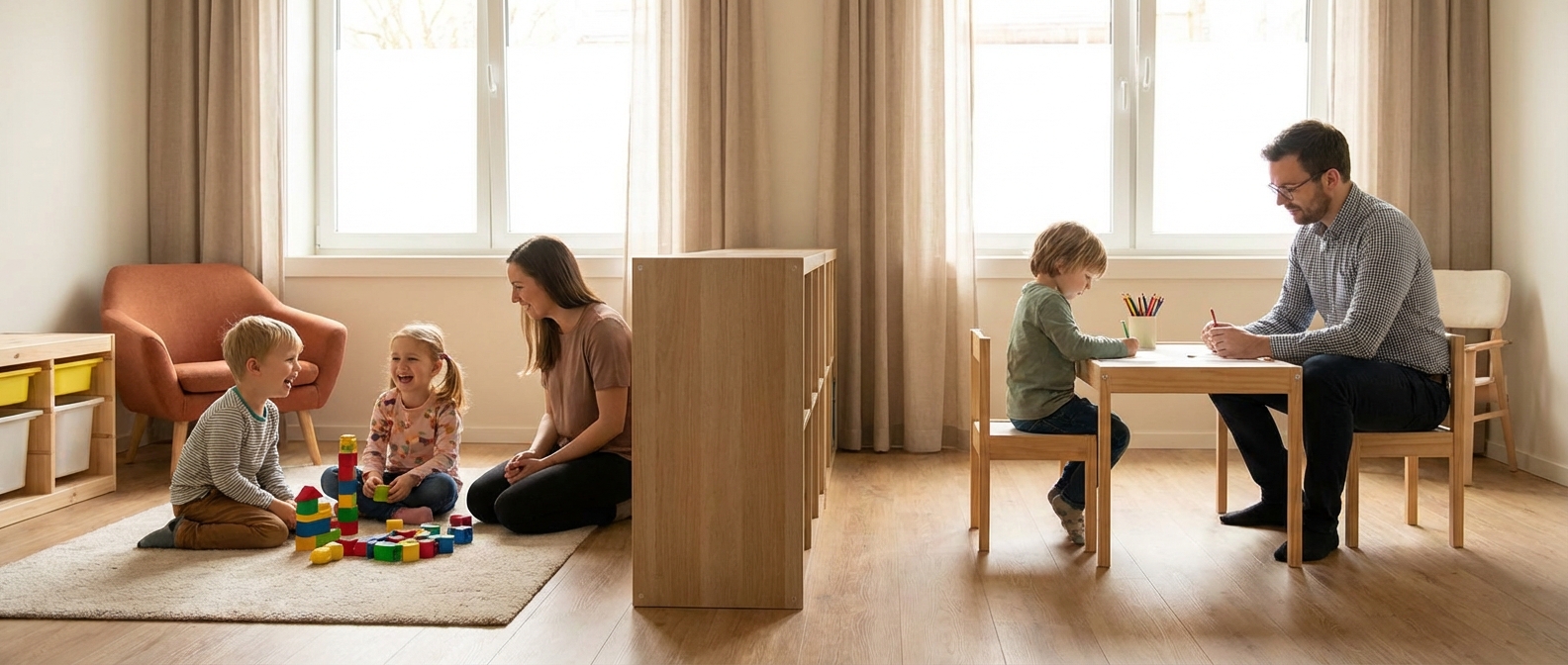 Sibling Play Therapy vs. Individual Play Therapy